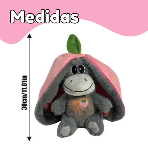 Peluche que respira en forma de fresa 🍓